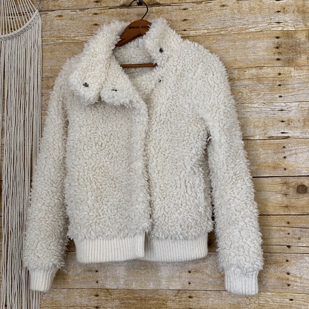 Abercrombie & Fitch Teddy Moto Jacket
